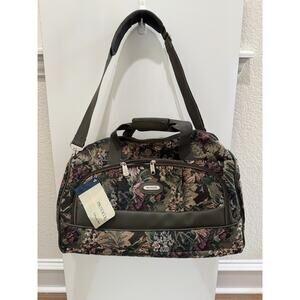 Protocol English Garden Floral Tapestry 18" Satchel / Duffle Bag (1 pc, NWT)